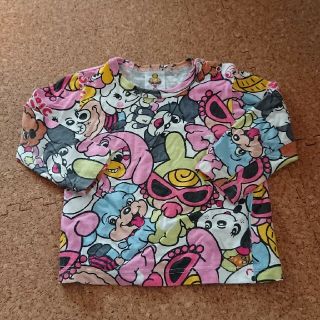 ヒステリックミニ(HYSTERIC MINI)のヒスミニピンクロンＴ(Ｔシャツ)