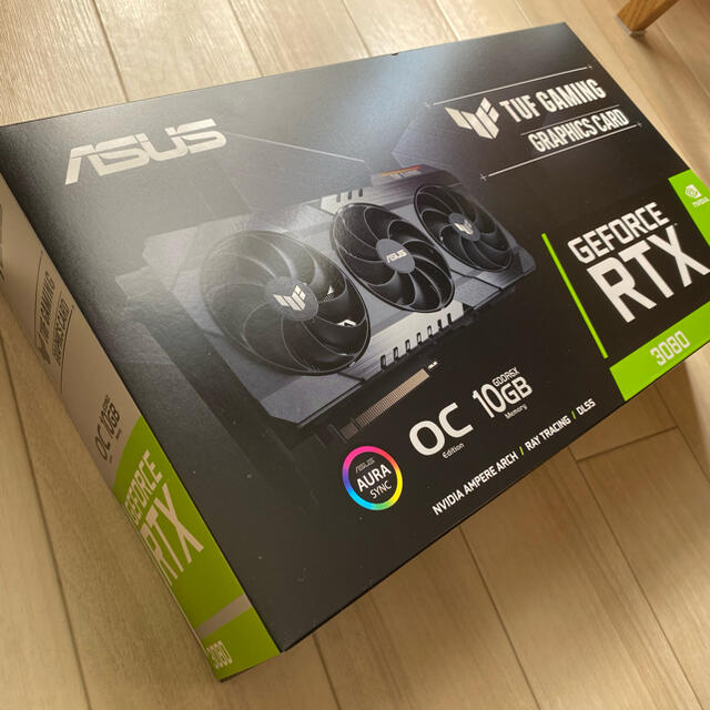 ASUS TUF-RTX3080-O10G-GAMING OCPC/タブレット