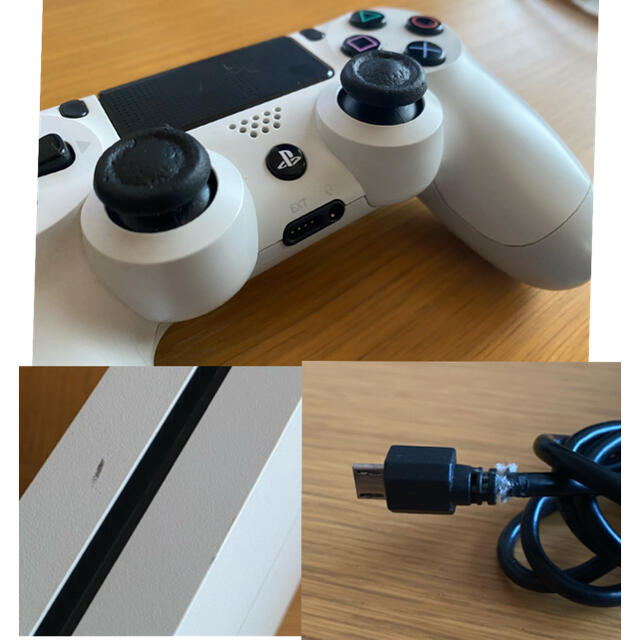 【美品】ps4 本体+コントローラー+一部付属品