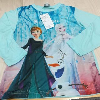 アナトユキノジョオウ(アナと雪の女王)の女の子 ディズニー アナ雪 ロンティー トップス(Tシャツ/カットソー)