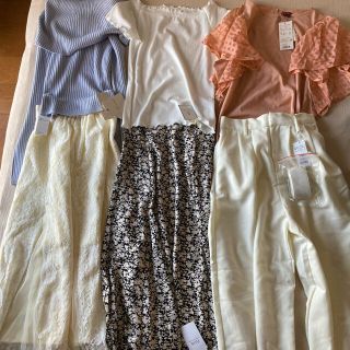 スナイデル(SNIDEL)のレディース 新品タグ付き６点セット♡(シャツ/ブラウス(半袖/袖なし))