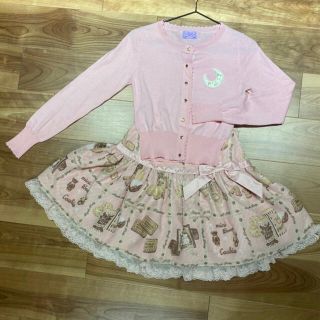 アンジェリックプリティー(Angelic Pretty)のCream Cookie Collectionのスカートとカーディガンセット(その他)