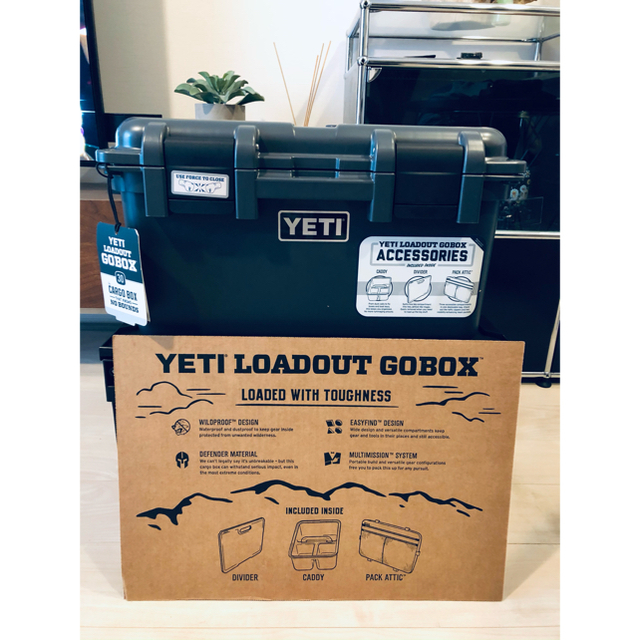 スポーツ/アウトドア その他YETI LoadOut 30 GoBox  ツールボックス　Charcoal