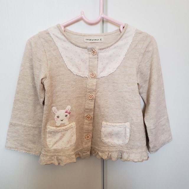 coeur a coeur(クーラクール)のクーラクール　カーディガン キッズ/ベビー/マタニティのキッズ服女の子用(90cm~)(カーディガン)の商品写真