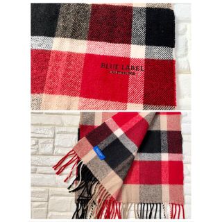 バーバリーブルーレーベル(BURBERRY BLUE LABEL)のクレストブリッジチェックマフラー(マフラー/ショール)