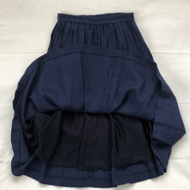 LE GLAZIK(ルグラジック)のリネンスカート レディースのスカート(ひざ丈スカート)の商品写真