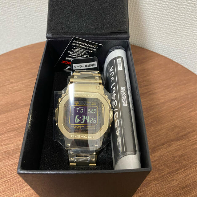 G-SHOCK ゴールド　新品未使用腕時計(デジタル)