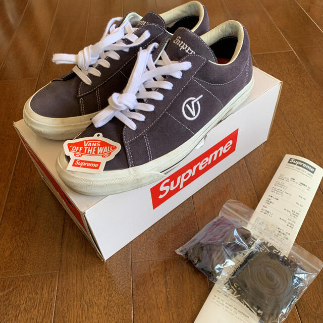 Supreme(シュプリーム)のSupreme VANS SID pro purple パープル 紫 メンズの靴/シューズ(スニーカー)の商品写真