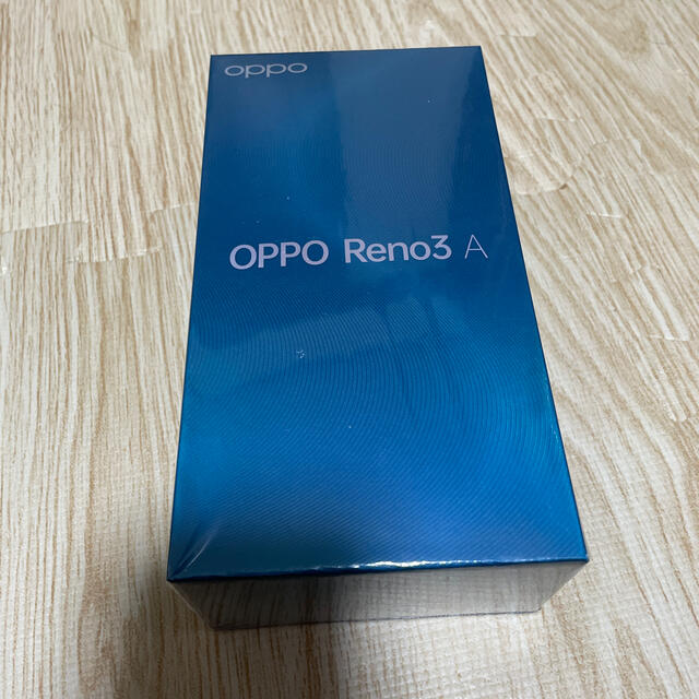 新品未使用　oppo reno3 A ホワイト　SIMフリー