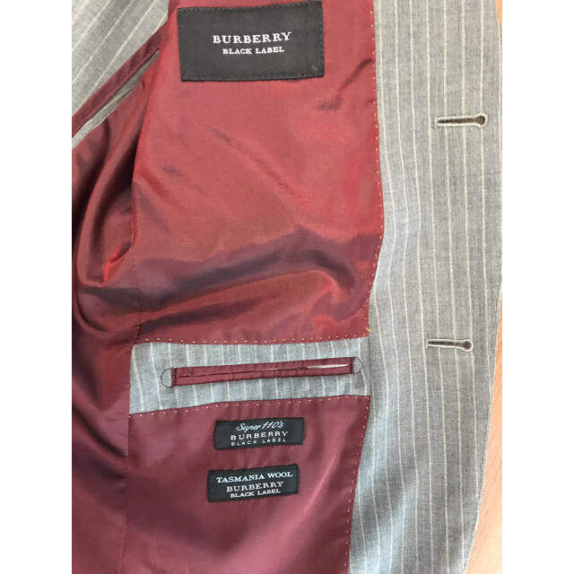 Burberry バーバリーブラックレーベル グレーストライプスーツ Burberry バーバリーブラックレーベル グレーストライプスーツ