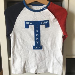 トミーヒルフィガー(TOMMY HILFIGER)の【美品】TOMMY長袖Tシャツ92cm(Tシャツ/カットソー)