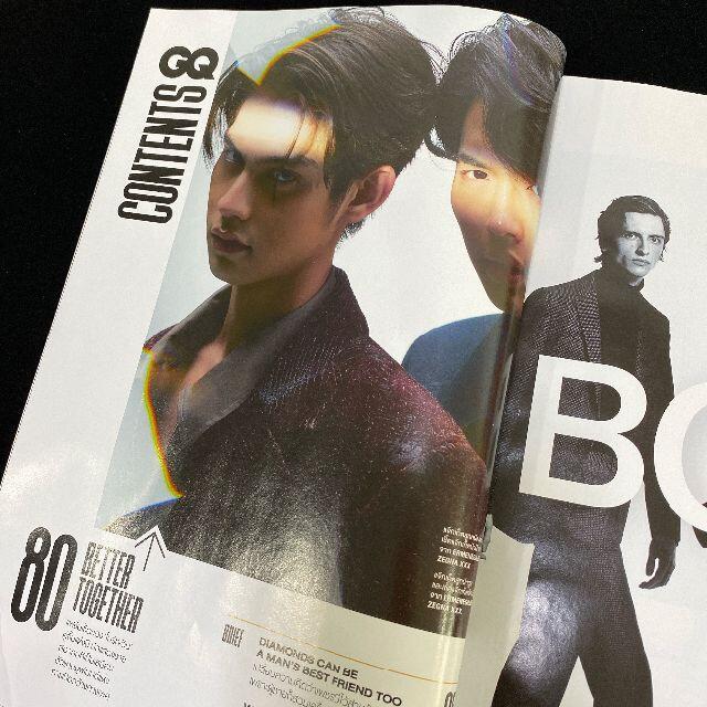 【日本未発売】GQ タイ雑誌 （2gether WinBright表紙） BL エンタメ/ホビーの雑誌(ファッション)の商品写真