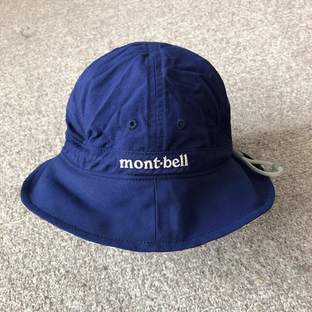 mont bell(モンベル)のモンベルのキッズ　リバーシブルハット キッズ/ベビー/マタニティのこども用ファッション小物(帽子)の商品写真