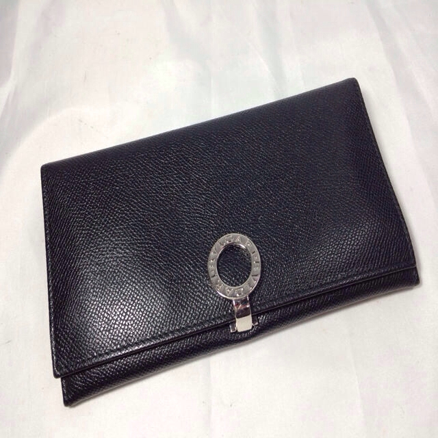 BVLGARI - ブルガリ☆値下げ☆リング☆黒☆長財布