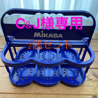 ミカサ(MIKASA)のMIKASA ミカサ　ボトルキャリア　ブルー　6本入れ✖️2個(その他)