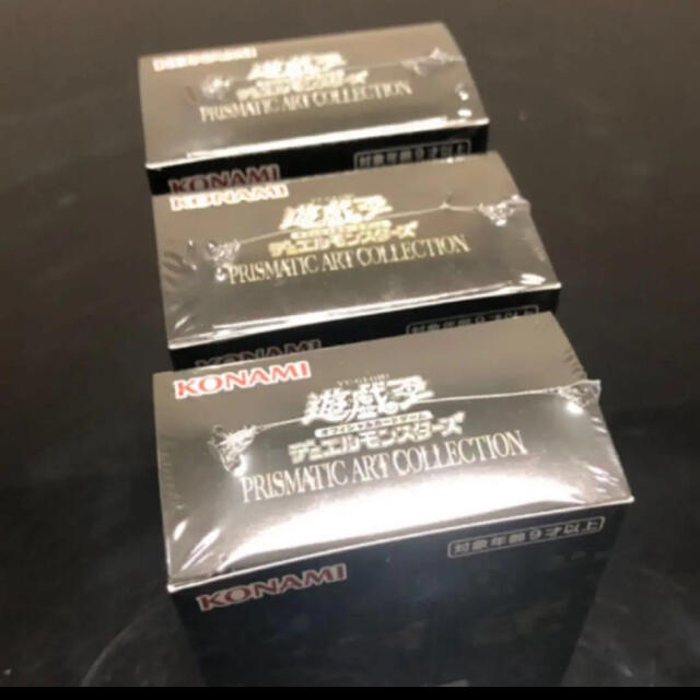 シュリンク KONAMI - プリズマティックアートコレクション 遊戯王 3箱