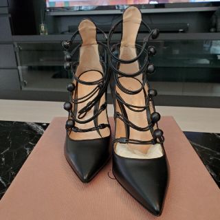 ジャンヴィットロッシ(Gianvito Rossi)の新品未使用❗ジャンビットロッシ黒パンプス(ハイヒール/パンプス)