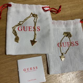 ゲス(GUESS)のGUESS ネックレス ブレスレット セット(ネックレス)