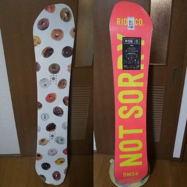 RIDE レディース 板 OMG 146cm 2016年モデル RIDE レディース 板 OMG 146cm 2016年モデル