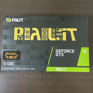 PALIT GeForce GTX 1660Ti  新品未開封品(PCパーツ)