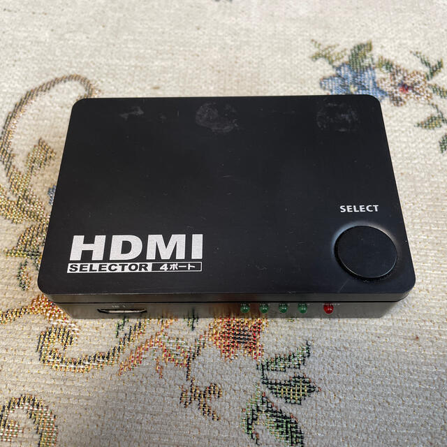 オーム電機(オームデンキ)のオーム電機　HDMIセレクター　4ポート スマホ/家電/カメラのテレビ/映像機器(その他)の商品写真