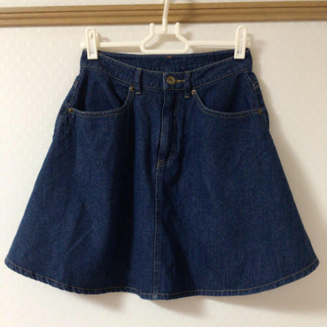 WEGO(ウィゴー)のwego♡デニムフレアスカート レディースのスカート(ミニスカート)の商品写真