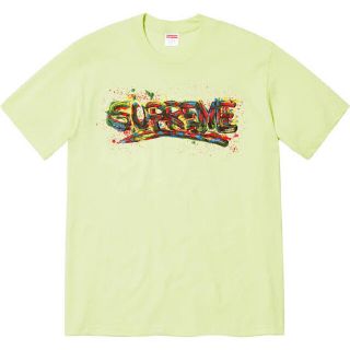 シュプリーム(Supreme)の【最終値下げ】supreme paint logo tee(Tシャツ/カットソー(半袖/袖なし))