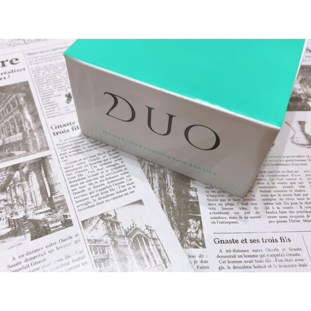 新品未開封 DUO(デュオ) ザ 薬用クレンジングバーム バリア(90g) コスメ/美容のスキンケア/基礎化粧品(クレンジング/メイク落とし)の商品写真