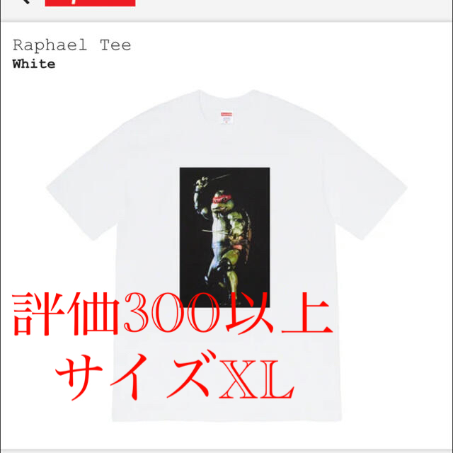 Supreme(シュプリーム)のsupreme raphael tee XL メンズのトップス(Tシャツ/カットソー(半袖/袖なし))の商品写真