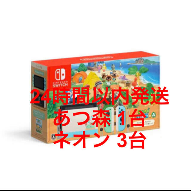 Nintendo Switch - 任天堂スイッチ あつ森&ネオン セット