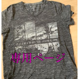 プラスワン(PLUS ONE)のメンズTシャツ(Tシャツ/カットソー(半袖/袖なし))