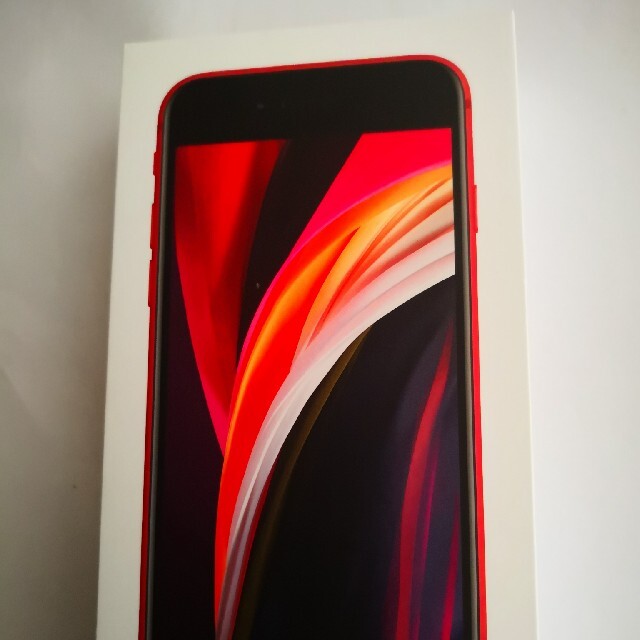 美品 iPhoneSE2 第2世代 64gb レッド 充電3回 simフリー