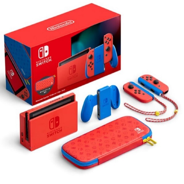 エンタメ/ホビーNintendo Switch マリオレッド×ブルーセット 本体 新品未開封