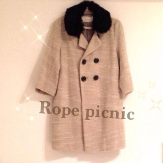 ロペ(ROPE’)のrope picnic✨ツイードコート(ロングコート)