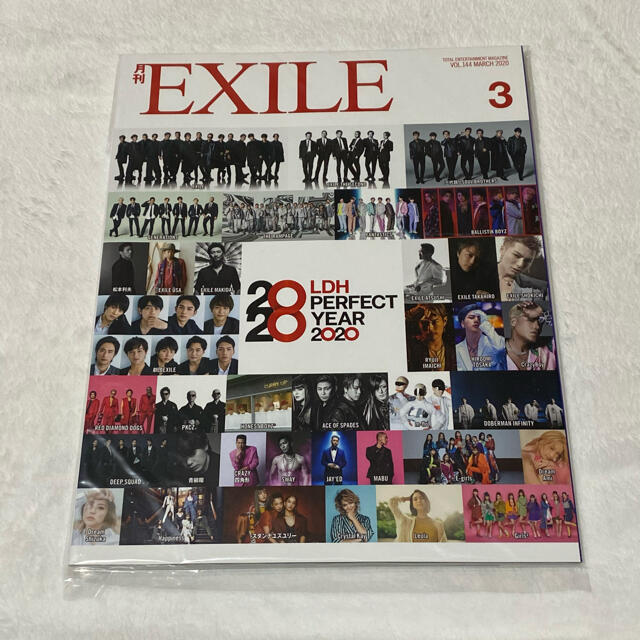 EXILE TRIBE(エグザイル トライブ)の月刊exile 2020年　3月号 エンタメ/ホビーの雑誌(アート/エンタメ/ホビー)の商品写真