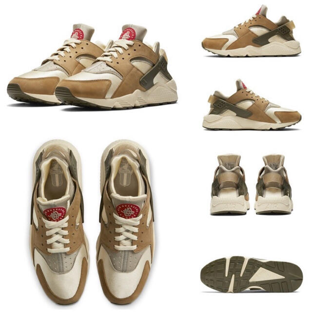 新品未使用 STUSSY × NIKE AIR HUARACHE 27.5 1