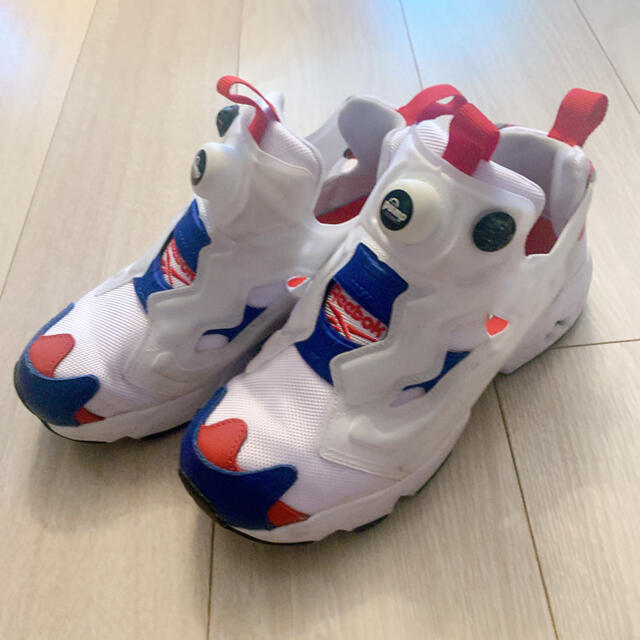 【セール】Reebok ポンプ フューリー pump Fury ホワイト×ブルー