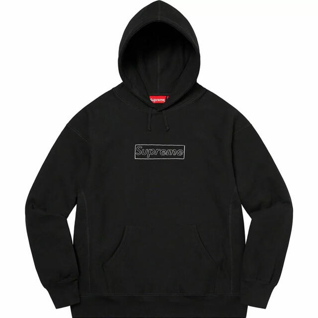 Supreme KAWS Chalk Logo HoodedSweatshirt