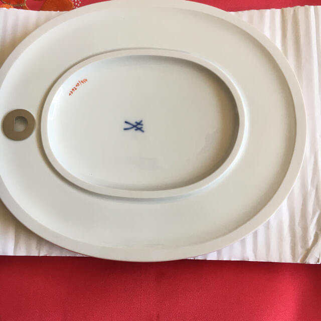 マイセン。飾皿。 マイセン。飾皿。