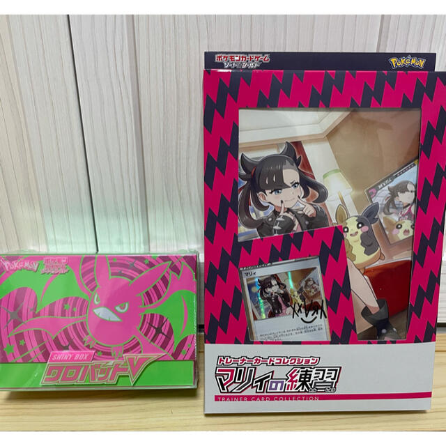 ポケモン - マリィの練習 クロバットV SHINY BOX セット ポケモンカード 未開封