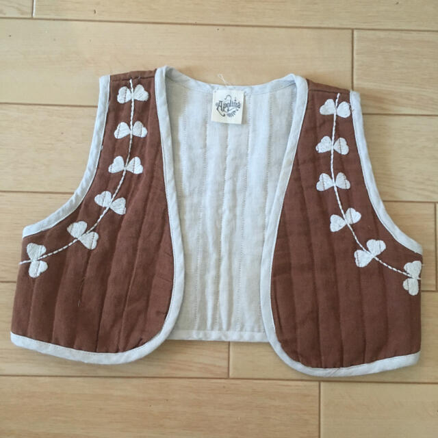 Caramel baby&child (キャラメルベビー&チャイルド)の美品☆apolina ベスト キッズ/ベビー/マタニティのベビー服(~85cm)(カーディガン/ボレロ)の商品写真