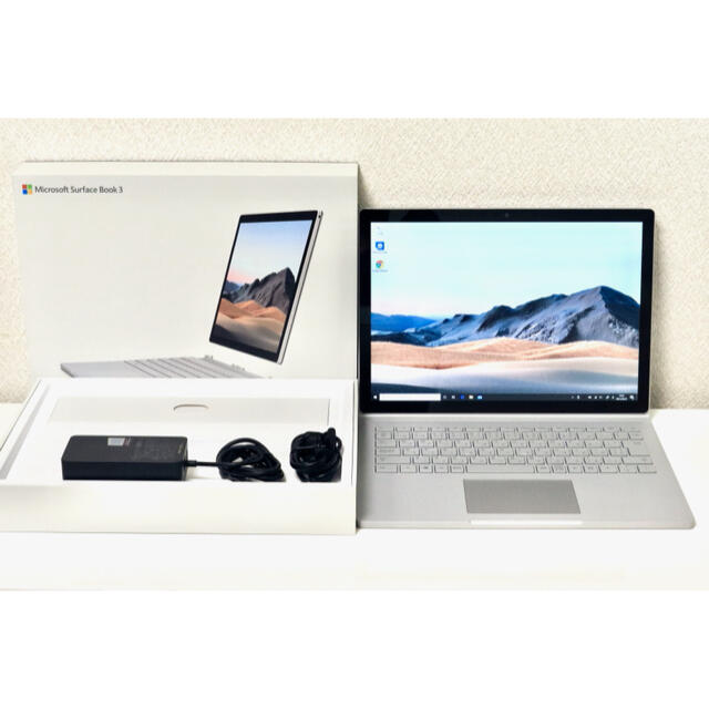 Microsoft(マイクロソフト)のSurfaceBook 3 13インチ i7 16 SSD256 GTX1650 スマホ/家電/カメラのPC/タブレット(ノートPC)の商品写真
