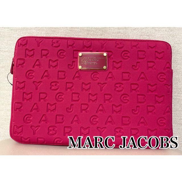 MARC BY MARC JACOBS(マークバイマークジェイコブス)のMARC BY MARC JACOBS ☆ 新品未使用 PC ケース ピンク M レディースのバッグ(クラッチバッグ)の商品写真