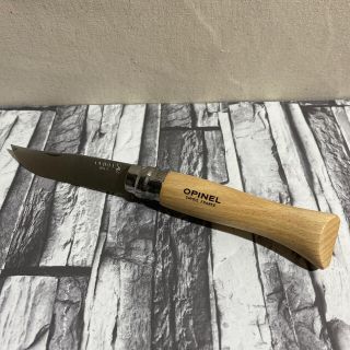 オピネル(OPINEL)のオピネル　ステンレス9  折りたたみナイフ　新品(調理器具)