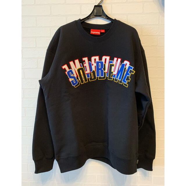 supreme Stacked Crewneck