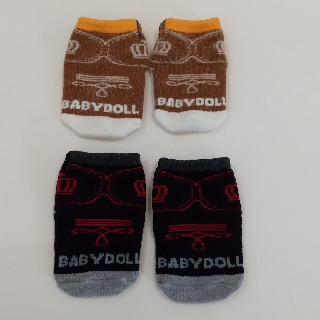 BABYDOLL(ベビードール)の【未使用】BABY DOLL ベビー靴下 キッズ/ベビー/マタニティのこども用ファッション小物(靴下/タイツ)の商品写真