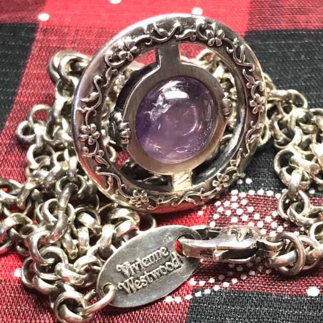 100%品質 Vivienne Westwood - ヴィヴィアン オーナメンタル アメジスト ネックレス、ペンダント、チョーカー