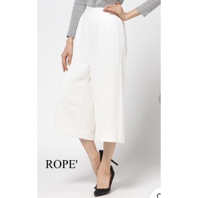 ROPE’(ロペ)の【美品】ROPE' ダブルクロスガウチョパンツ レディースのパンツ(その他)の商品写真