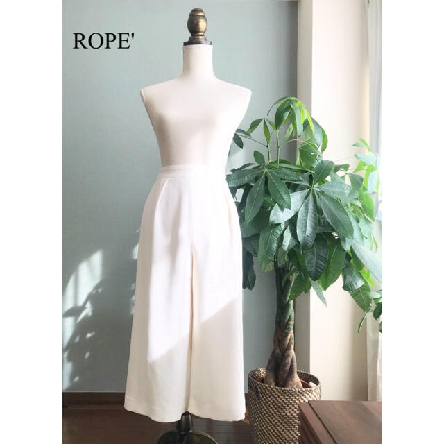 ROPE’(ロペ)の【美品】ROPE' ダブルクロスガウチョパンツ レディースのパンツ(その他)の商品写真