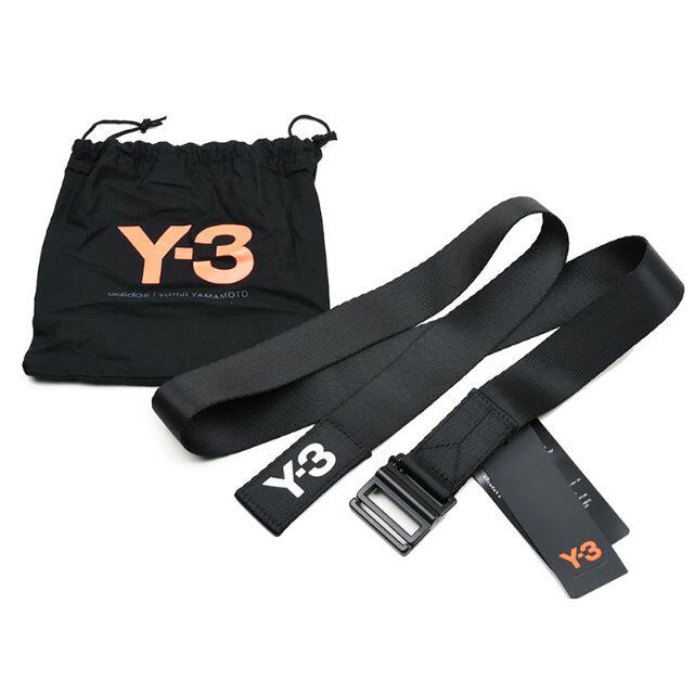 Y-3 ワイスリー ブラックロゴベルト GK2074   M